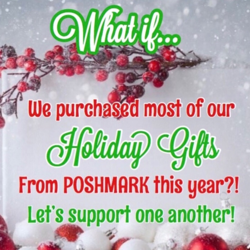Shop Poshmark this Holiday Season! - Picture 1 of 1